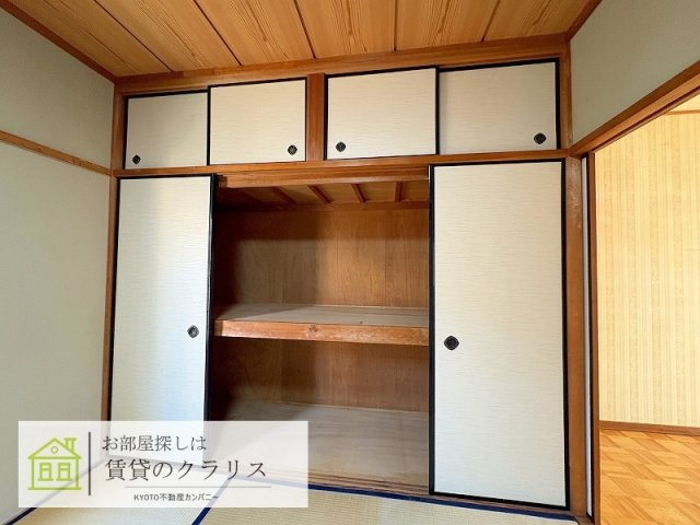 久世川原町（ペット可）貸家の収納