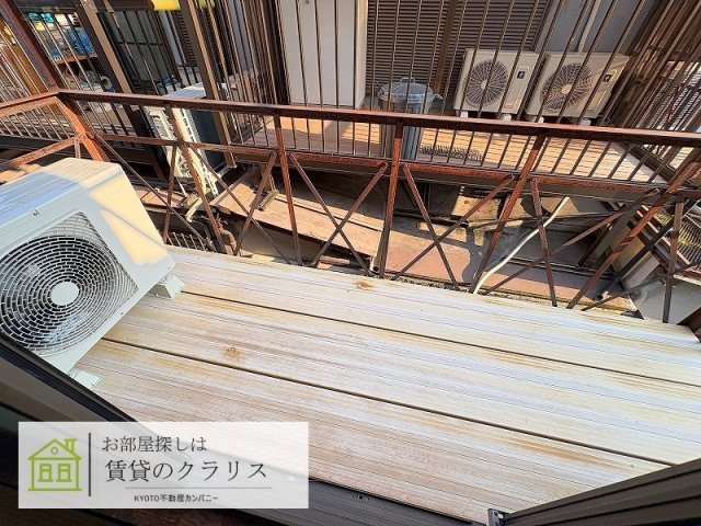 久世川原町（ペット可）貸家のバルコニー