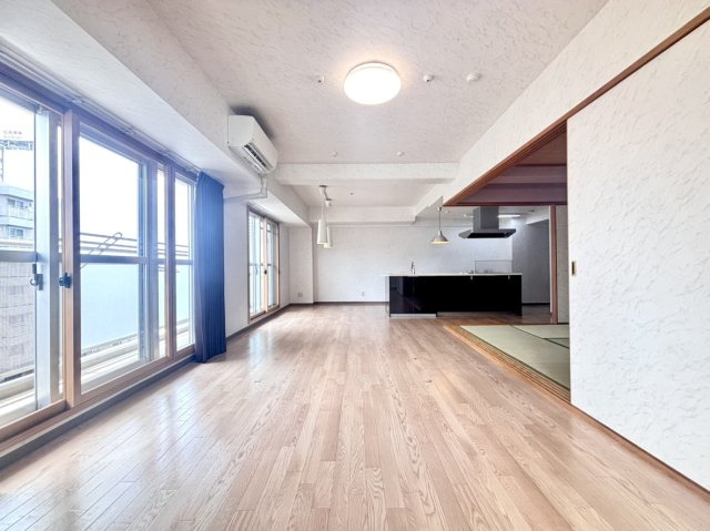 ドマーニ住吉の居間・リビング|◆115㎡超×28.5帖LDK×南東角部屋　駅徒歩5分のゆとりある住まい◆