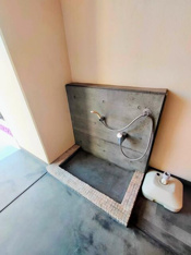 ペット足洗い場