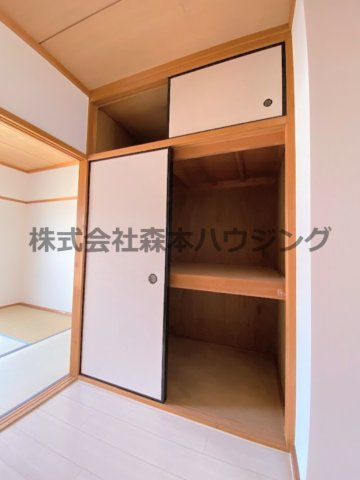 【収納】 | 　WESTヒルズ御堂 | 大きなスペースがあり、収納には困りません