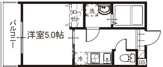 MELDIA舎人Ⅱの間取り|間取りです。