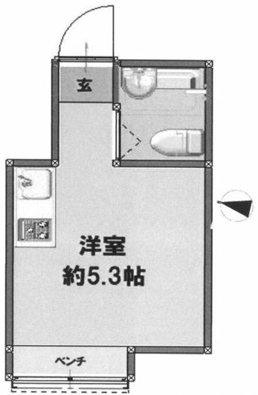 【間取り】 | パークハイツ祖師谷