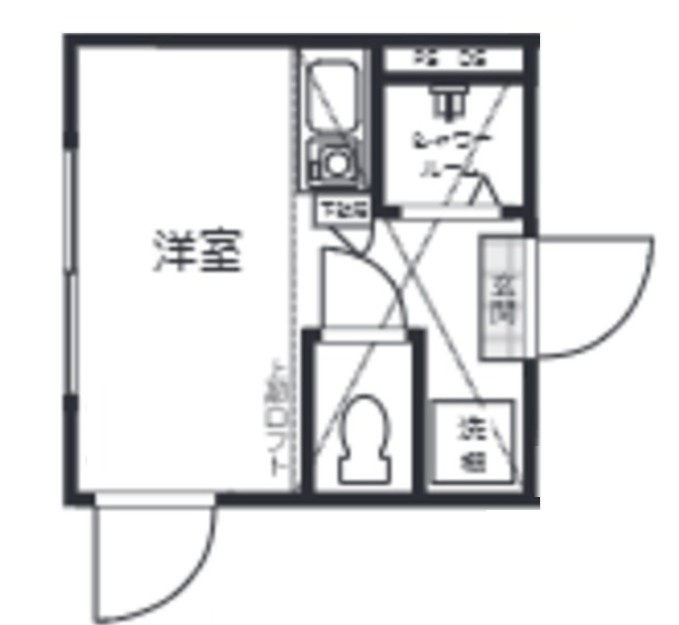 One CUBE夏目坂の間取り|間取りです。
