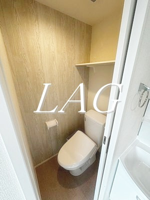 【トイレ】 | ハーモニーテラス江原町Ⅲ | トイレです。