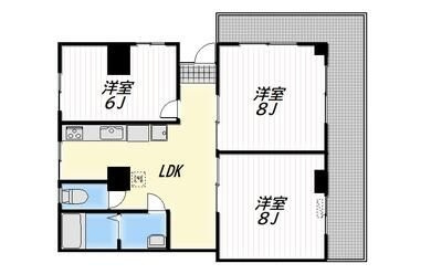 ｑｕａｎｔの間取り|間取りです。