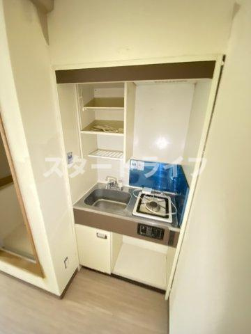 大阪市東淀川区淡路５丁目の賃貸マンションのキッチン