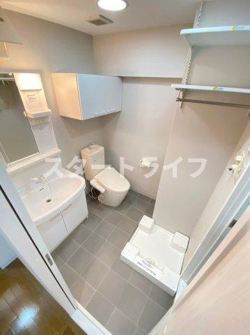 大阪市淀川区宮原１丁目の賃貸マンションの洗面所|参考写真