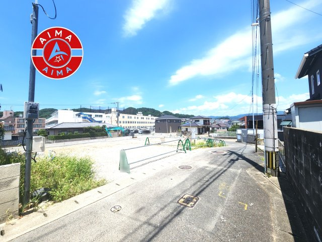 福岡市東区青葉6丁目第4-5棟（1号棟）の前面道路含む現地写真|見学の時間などお気軽にお問い合わせ下さい。