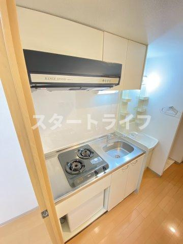 大阪市淀川区西宮原１丁目の賃貸マンションのキッチン