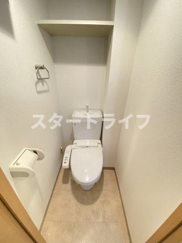 大阪市淀川区西宮原１丁目の賃貸マンションのトイレ