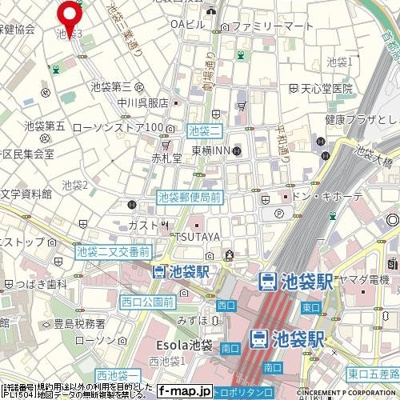 【地図】 | Le-lion　IKEBUKURO
