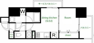 【間取り】 | アークプラザ西日暮里 | 間取りです。