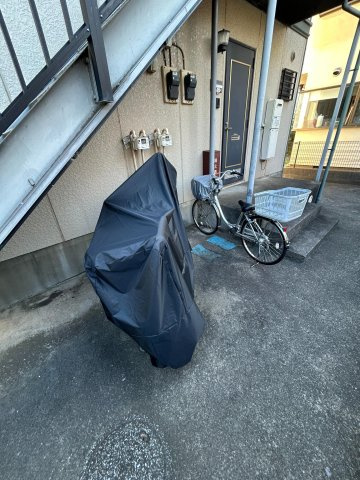サンハウスの駐車場