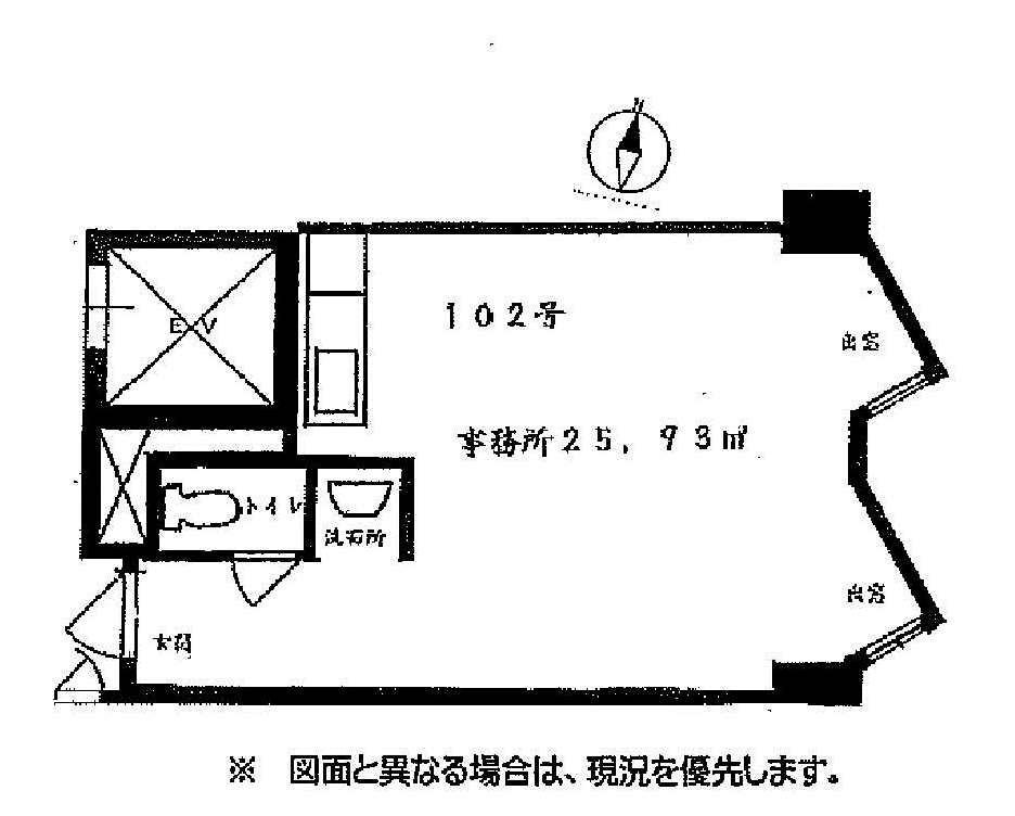 S．I．ハイツ芦屋の間取り