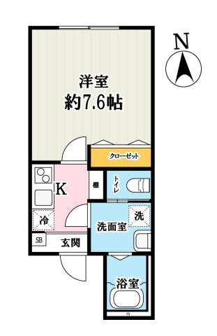 (仮称)キャメル小手指2の間取り