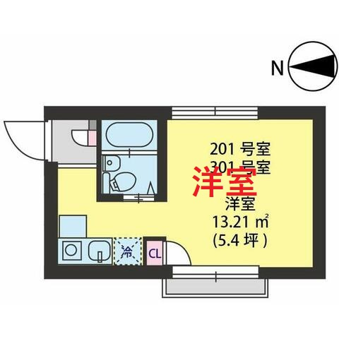 【間取り】 | VILLA　YUTAKACHO