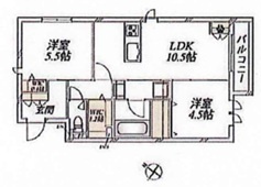 ノートス上野桜木の間取り