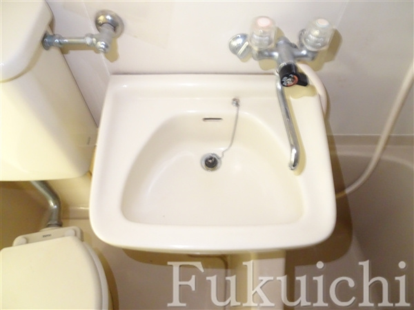 中央ハイツの洗面所