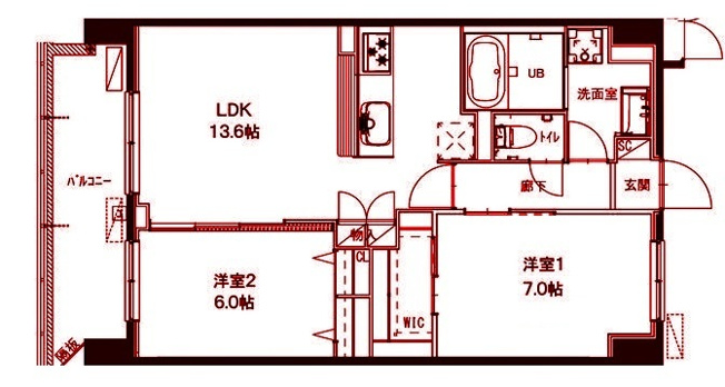 【間取り】 | ブルーブラン新横浜