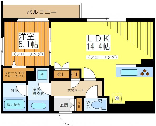 フレンシア学芸大学の間取り