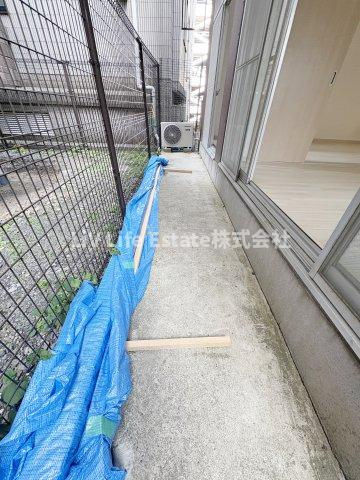 シャトー高杉のバルコニー