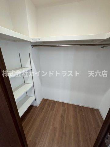 フランカー桜ノ宮SIXの収納|大きなものも収納できそうです