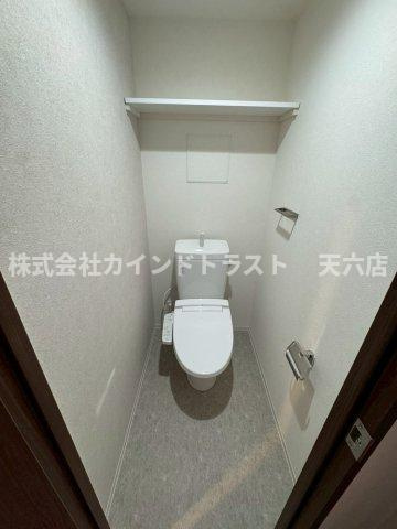 フランカー桜ノ宮SIXのトイレ|落ち着いたトイレです