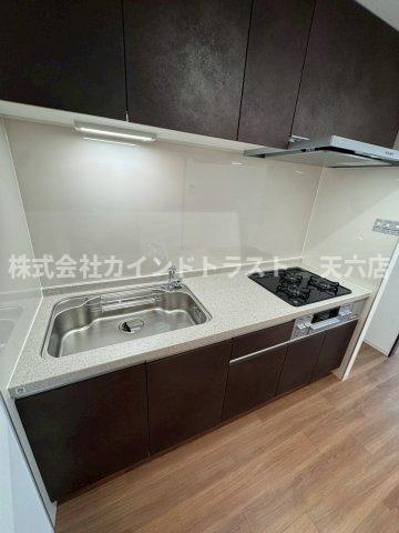 フランカー桜ノ宮SIXのキッチン|きれいなキッチンです
