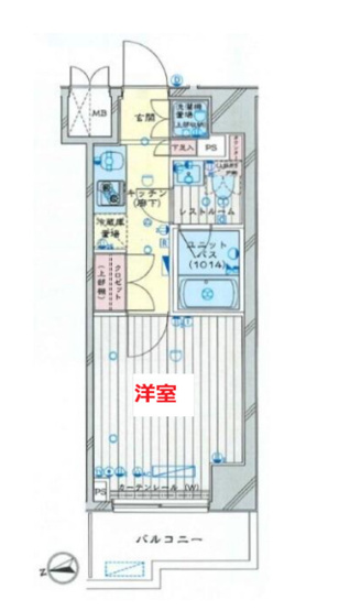 【間取り】 | ルーブル川崎七番館 | 間取り