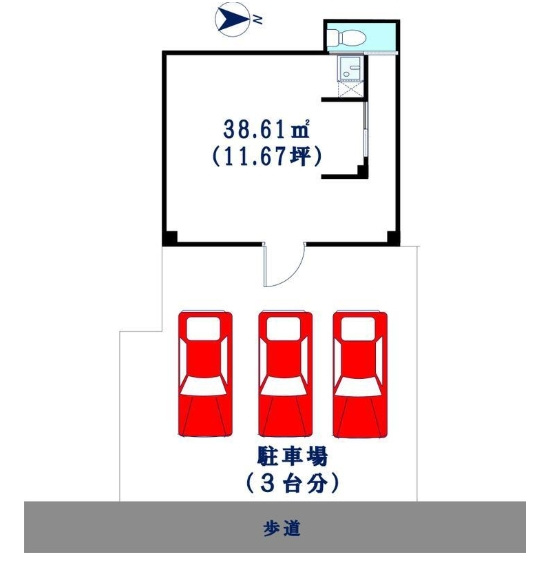 第３クリスタル三国駅前の間取り