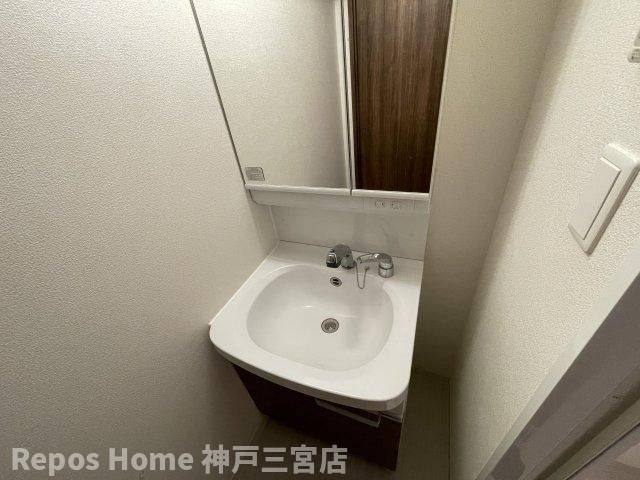 プレサンス神戸元町ミューズの洗面所