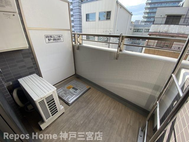 プレサンス神戸元町ミューズのバルコニー