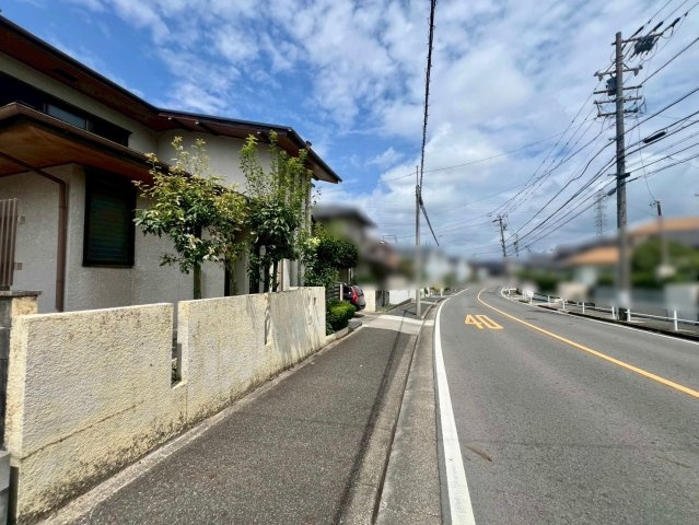 緑区神の倉四丁目土地の前面道路含む現地写真|現地写真含む前面道路