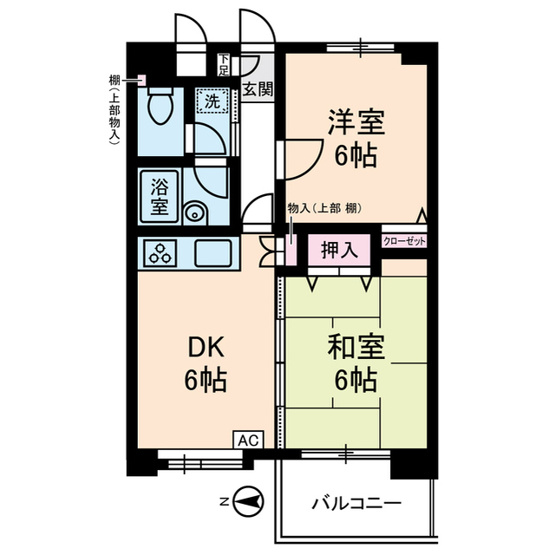 【間取り】 | カピトール川崎Ⅰ