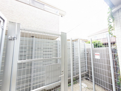 バルコニーからの景色です。