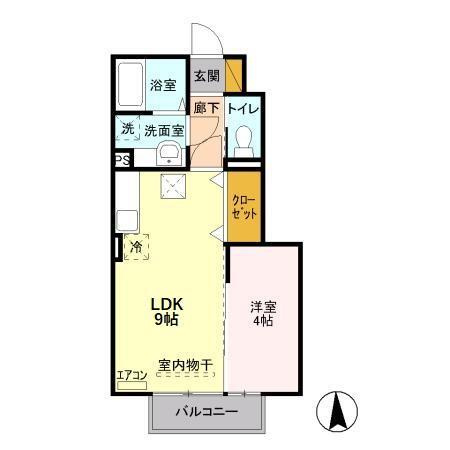 セプトガーデン新前橋の間取り