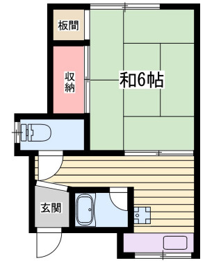 ペディコート姫路神子岡前１棟の区画図