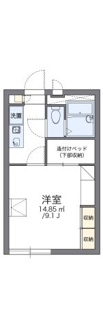 【間取り】 | レオパレス月見橋
