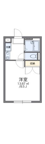 【間取り】 | レオパレスツツミ２８