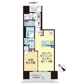 【間取り】 | シティハウス中目黒レジデンス