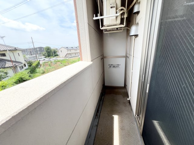 リバテンハイツのバルコニー|※別部屋参考写真