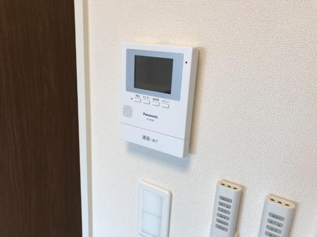 アーク・ヴィラの内装|カメラ付インターホン