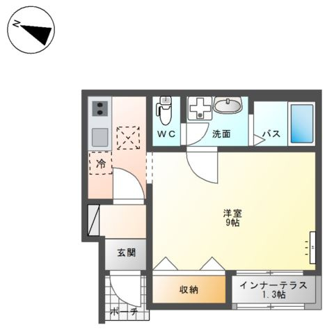 ベル　グラースの間取り