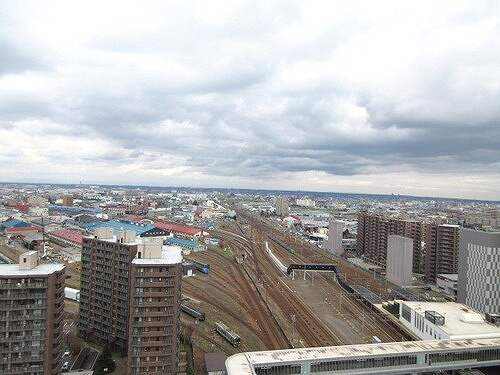 ザ・グランアルト札幌　苗穂ステーションタワーのその他|バルコニーからの眺望※前回募集時／2023年9月の写真