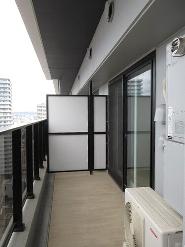 ザ・グランアルト札幌　苗穂ステーションタワーのバルコニー|※前回募集時／2023年9月の写真