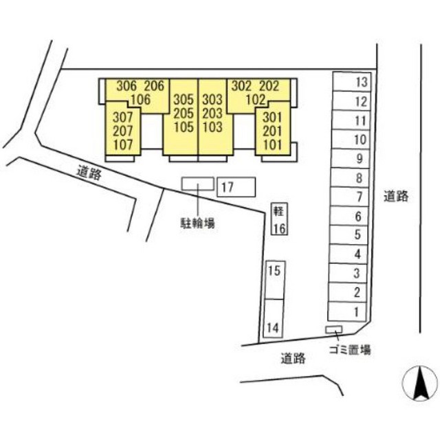 ｒａｕｍＹの駐車場