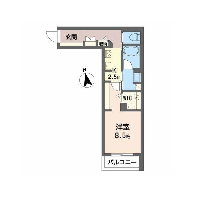 リオリエントアリスティオの間取り