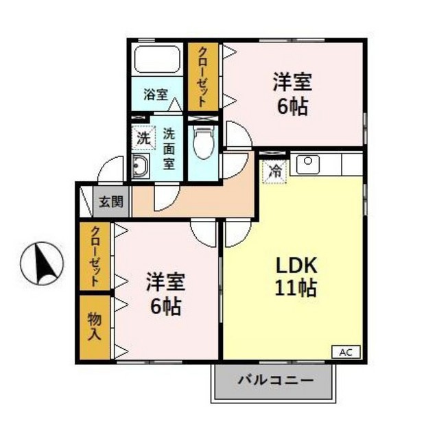 リオグランデ　の間取り