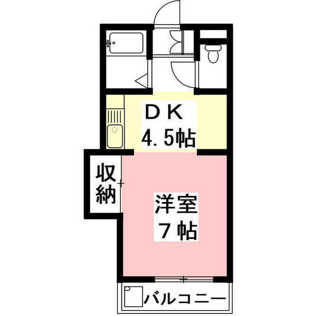 第2メゾン北川の間取り
